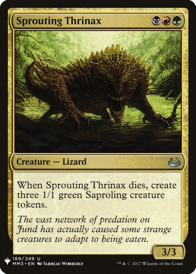 Sprouting Thrinax [Mystery Booster] | Tabernacle Games