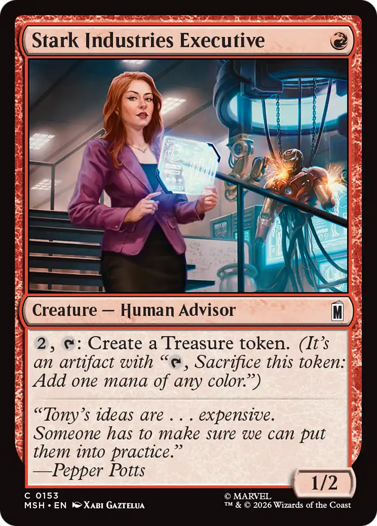 Stark Industries Executive [Marvel Super Heroes] | Tabernacle Games