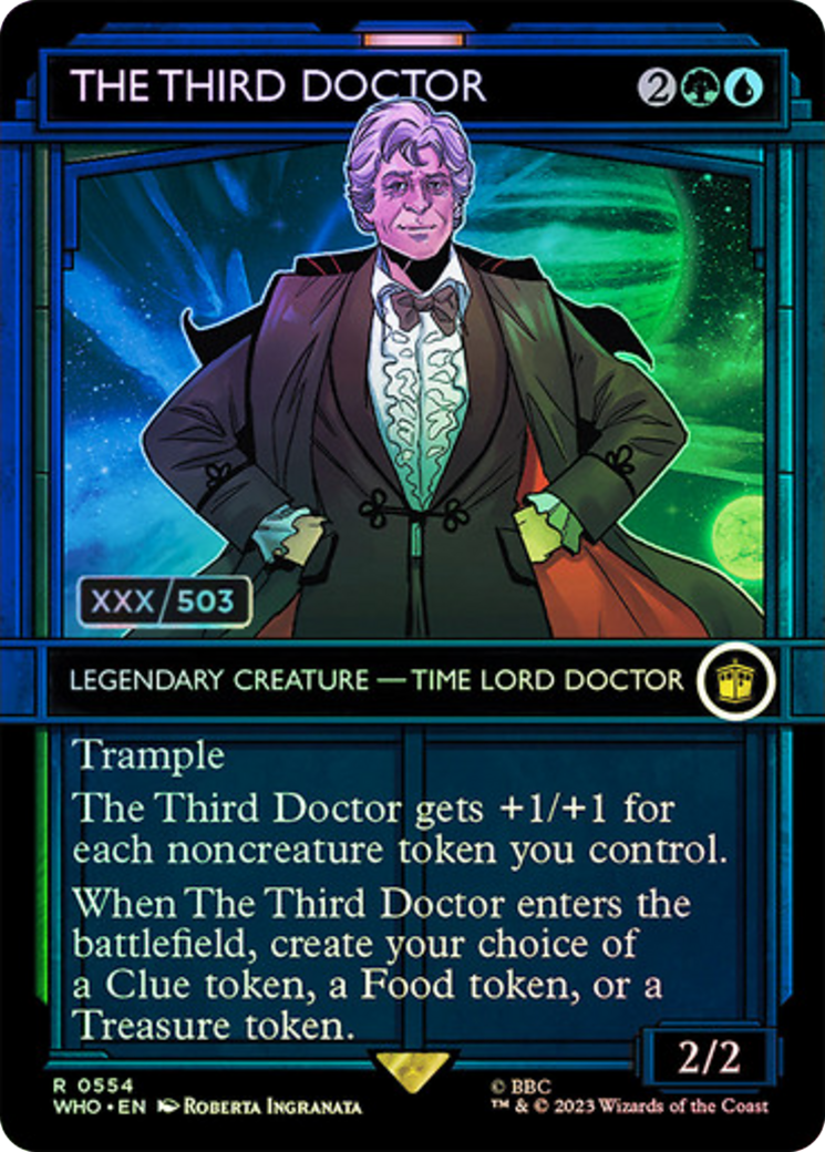 The Third Doctor (Serial Numbered) [Doctor Who] | Tabernacle Games