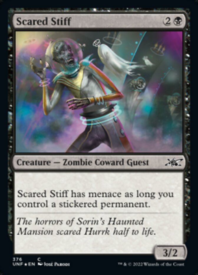 Scared Stiff (Galaxy Foil) [Unfinity] | Tabernacle Games