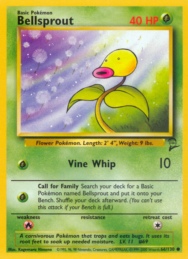 Bellsprout (66/130) [Base Set 2] | Tabernacle Games