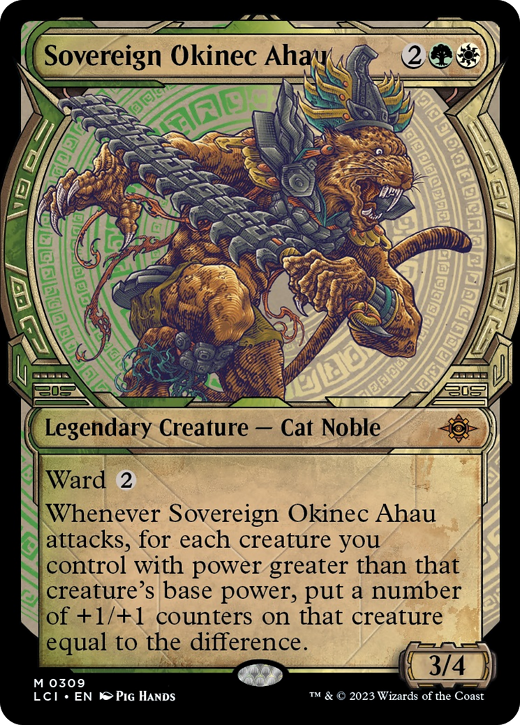 Sovereign Okinec Ahau (Showcase) [The Lost Caverns of Ixalan] | Tabernacle Games