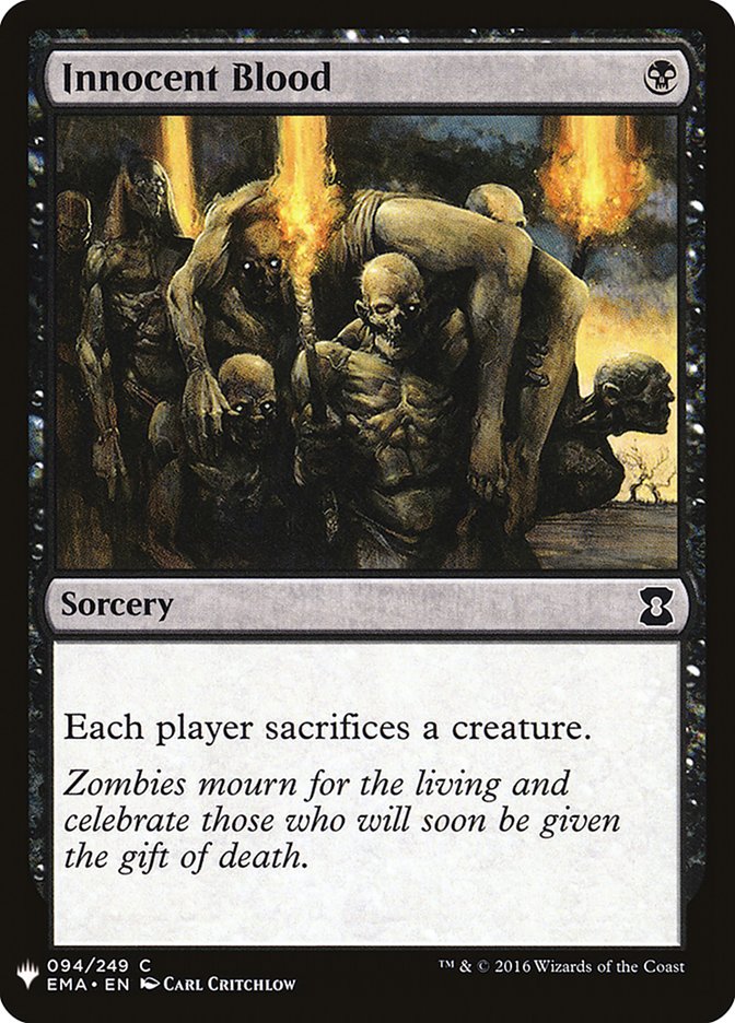 Innocent Blood [Mystery Booster] | Tabernacle Games