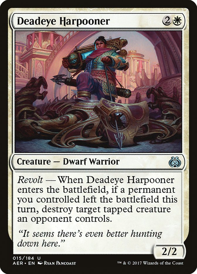 Deadeye Harpooner [Aether Revolt] | Tabernacle Games