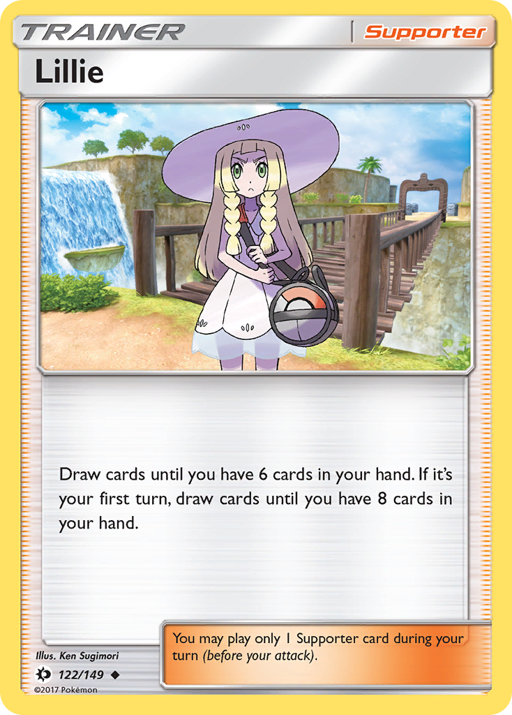 Lillie (122/149) [Sun & Moon: Base Set] | Tabernacle Games