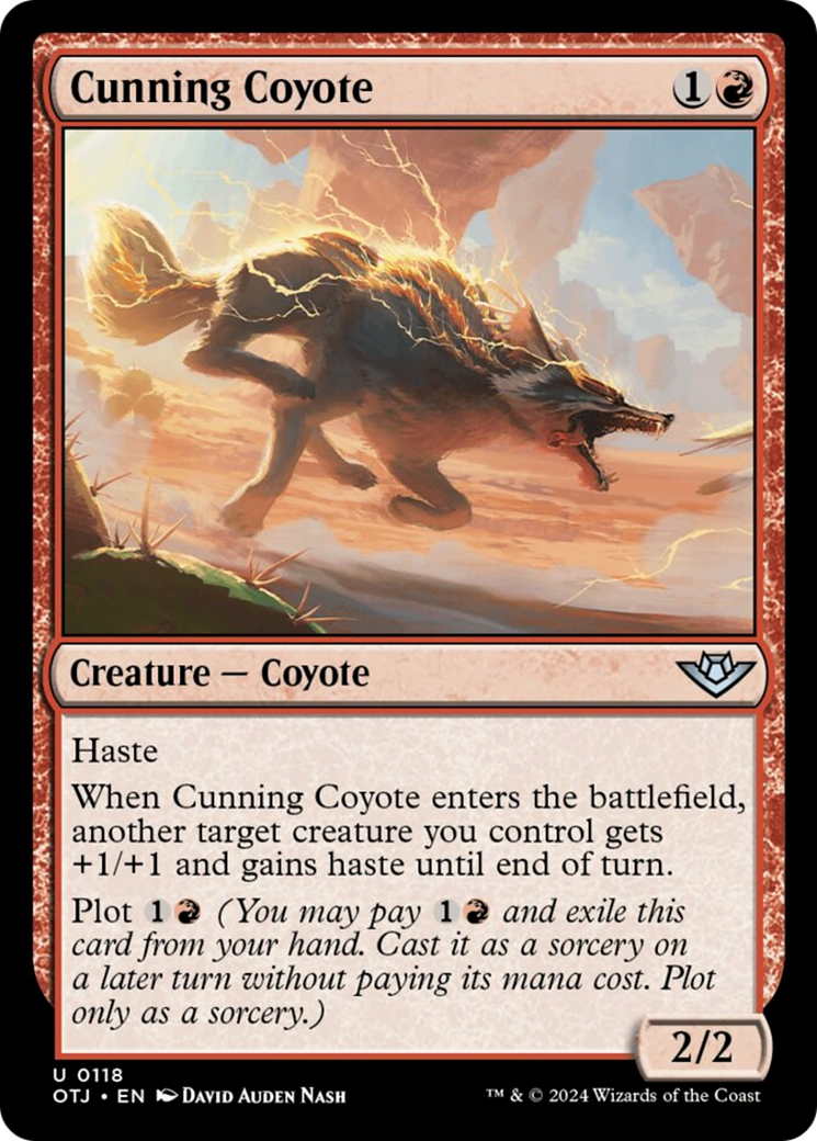 Cunning Coyote [Outlaws of Thunder Junction] | Tabernacle Games