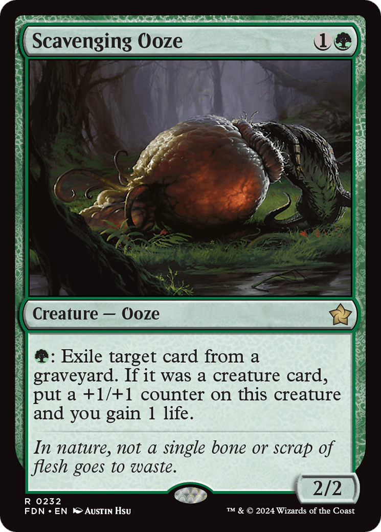 Scavenging Ooze [Foundations] | Tabernacle Games