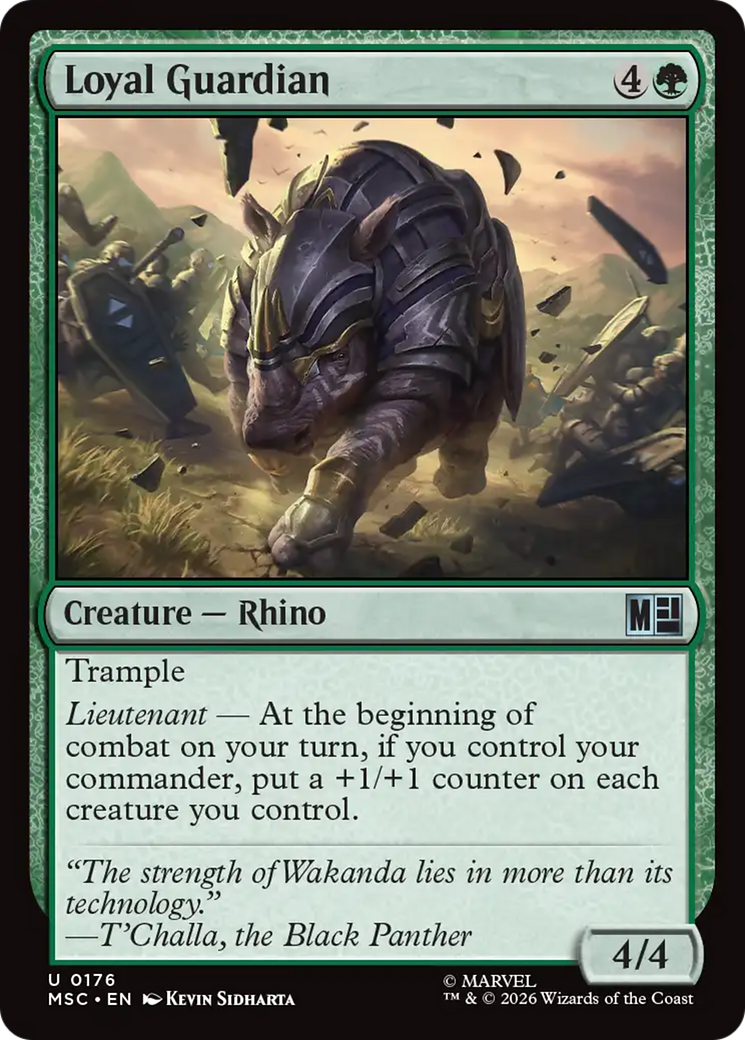 Loyal Guardian [Marvel Super Heroes Commander] | Tabernacle Games
