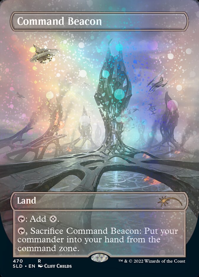 Command Beacon (Galaxy Foil) [Secret Lair Drop Series] | Tabernacle Games