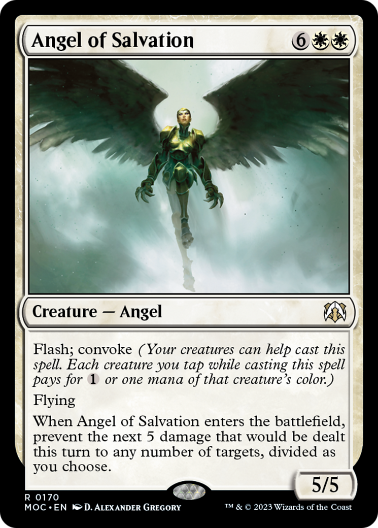 Angel of Salvation [March of the Machine Commander] | Tabernacle Games