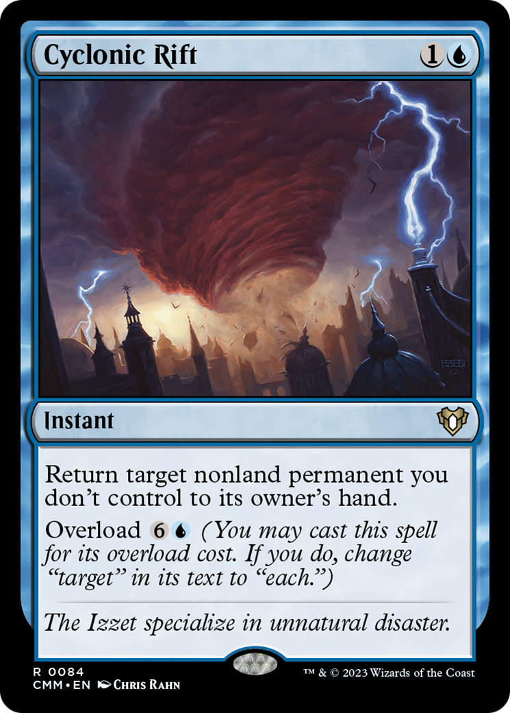 Cyclonic Rift [Commander Masters] | Tabernacle Games