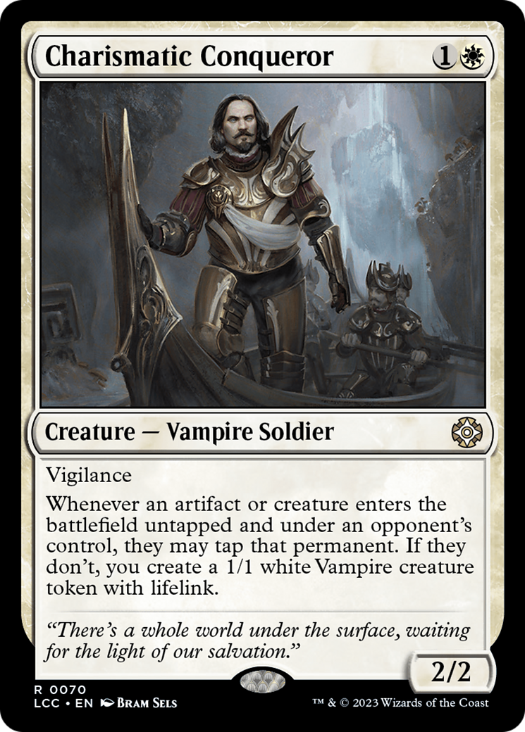 Charismatic Conqueror [The Lost Caverns of Ixalan Commander] | Tabernacle Games