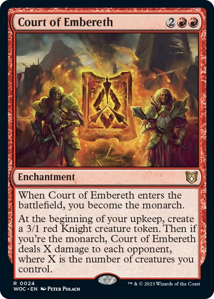 Court of Embereth [Wilds of Eldraine Commander] | Tabernacle Games