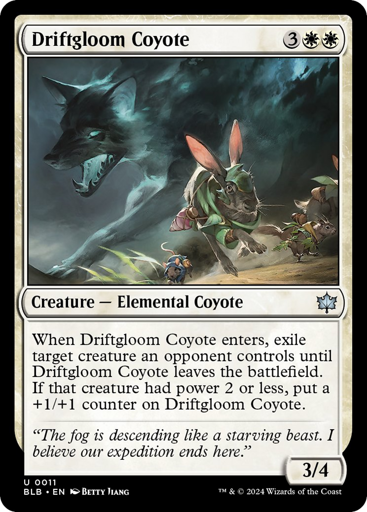Driftgloom Coyote [Bloomburrow] | Tabernacle Games