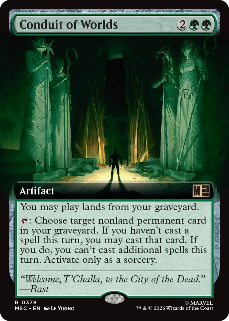 Conduit of Worlds (Extended Art) [Marvel Super Heroes Commander] | Tabernacle Games