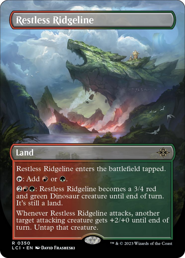 Restless Ridgeline (Borderless) [The Lost Caverns of Ixalan] | Tabernacle Games