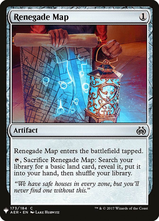 Renegade Map [Mystery Booster] | Tabernacle Games