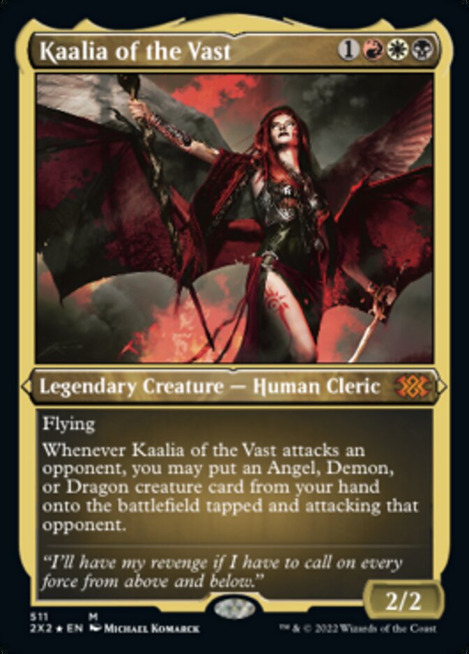 Kaalia of the Vast (Foil Etched) [Double Masters 2022] | Tabernacle Games