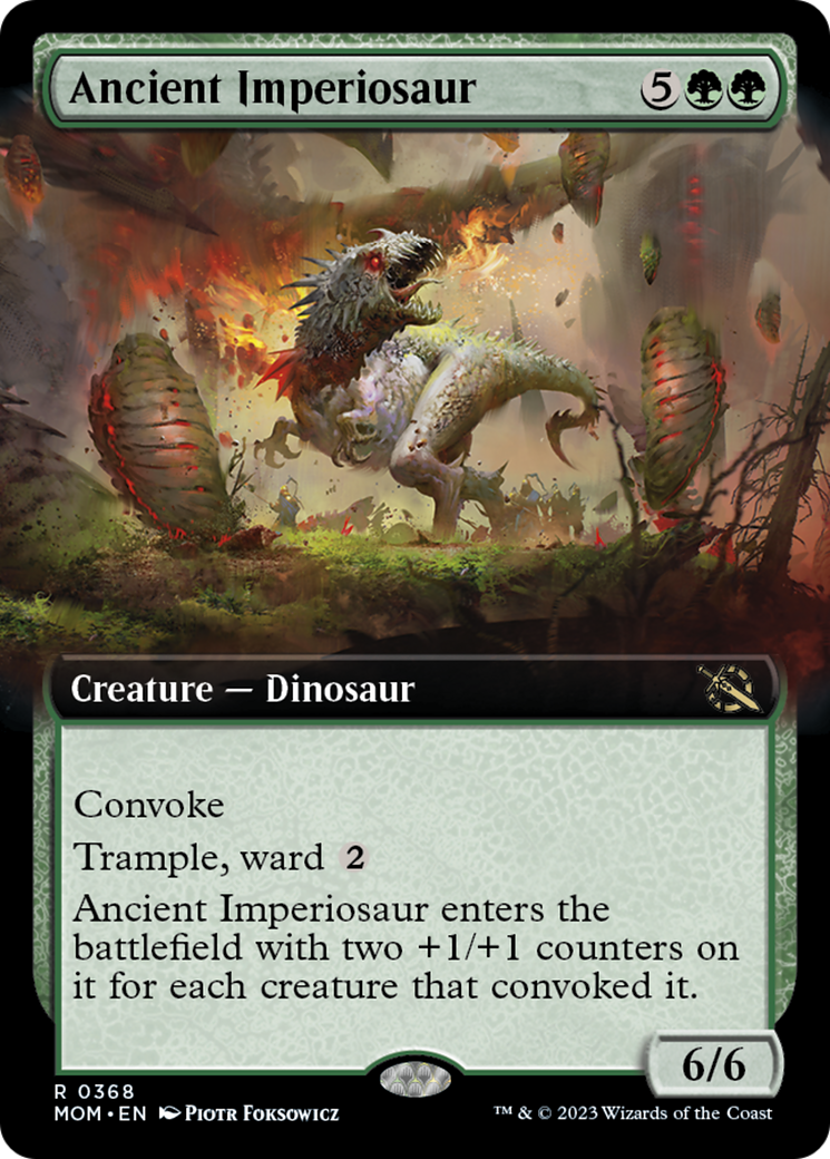 Ancient Imperiosaur (Extended Art) [March of the Machine] | Tabernacle Games