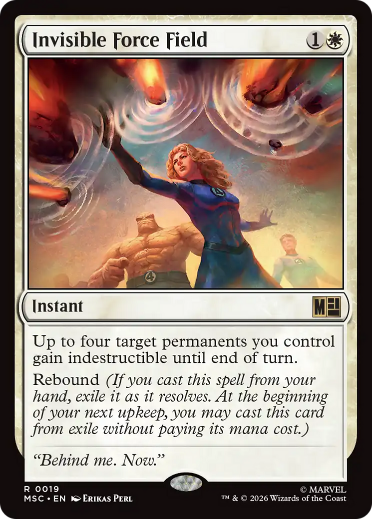 Invisible Force Field [Marvel Super Heroes Commander] | Tabernacle Games