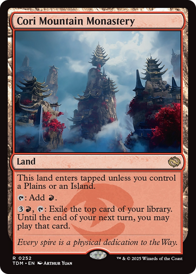 Cori Mountain Monastery [Tarkir: Dragonstorm] | Tabernacle Games
