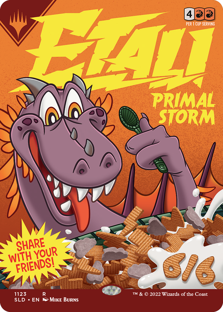 Etali, Primal Storm (Borderless) [Secret Lair Drop Series] | Tabernacle Games