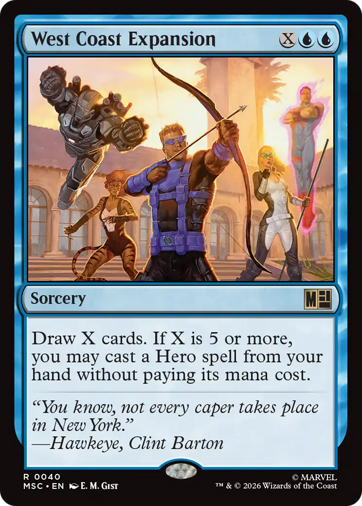 West Coast Expansion [Marvel Super Heroes Commander] | Tabernacle Games