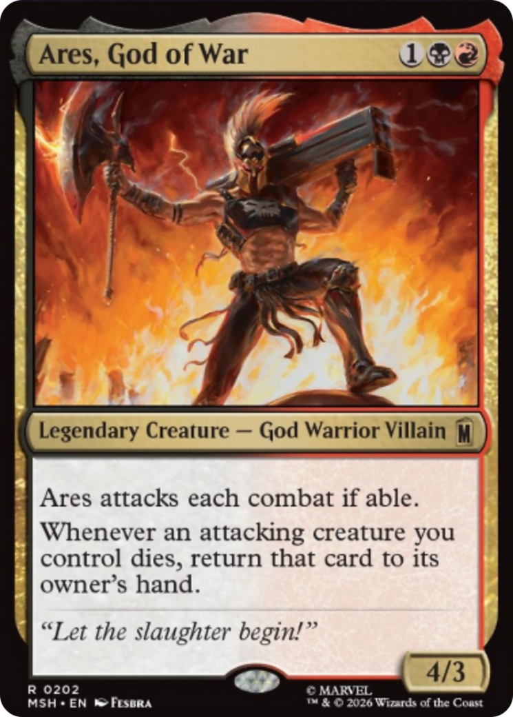 Ares, God of War [Marvel Super Heroes] | Tabernacle Games