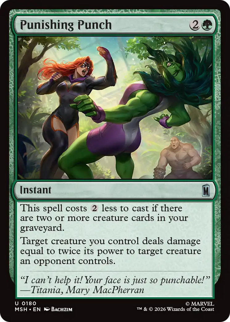 Punishing Punch [Marvel Super Heroes] | Tabernacle Games