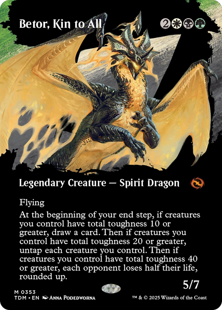 Betor, Kin to All (Borderless) [Tarkir: Dragonstorm] | Tabernacle Games