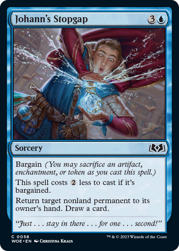 Johann's Stopgap [Wilds of Eldraine] | Tabernacle Games