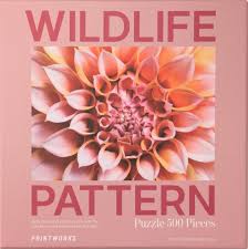 Printworks Wildlife Pattern Puzzle - Dahlia | Tabernacle Games