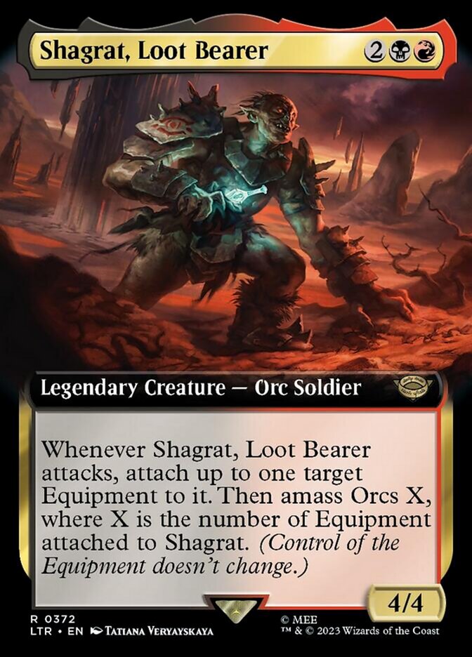 Shagrat, Loot Bearer (Extended Art) [The Lord of the Rings: Tales of Middle-Earth] | Tabernacle Games