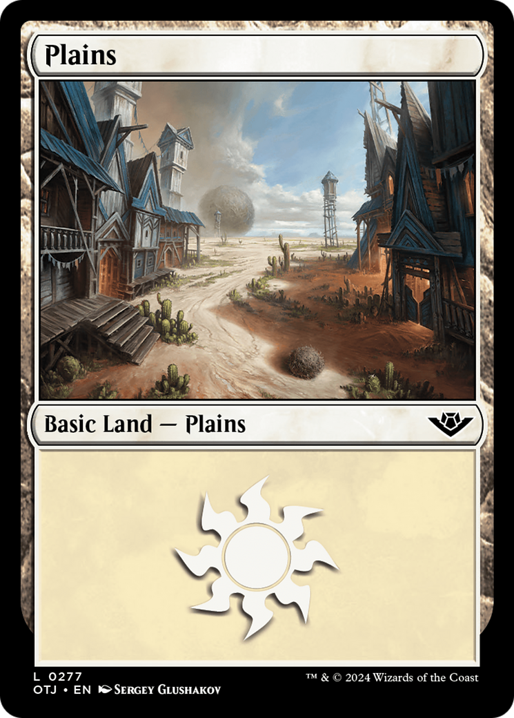 Plains (0277) [Outlaws of Thunder Junction] | Tabernacle Games