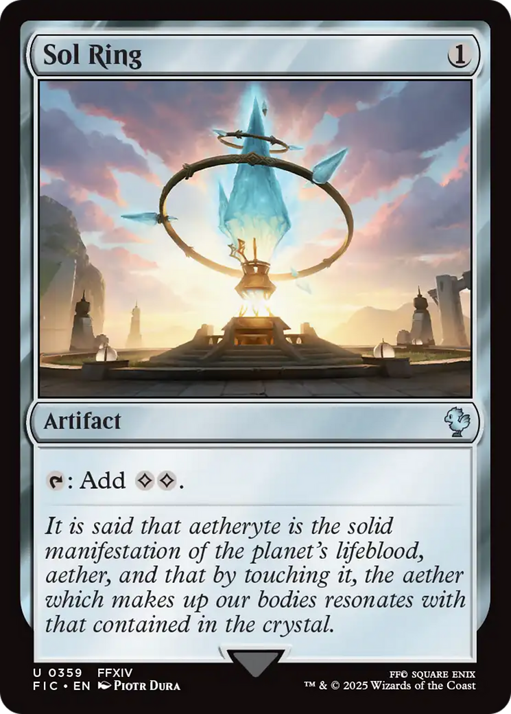 Sol Ring [FINAL FANTASY Commander] | Tabernacle Games
