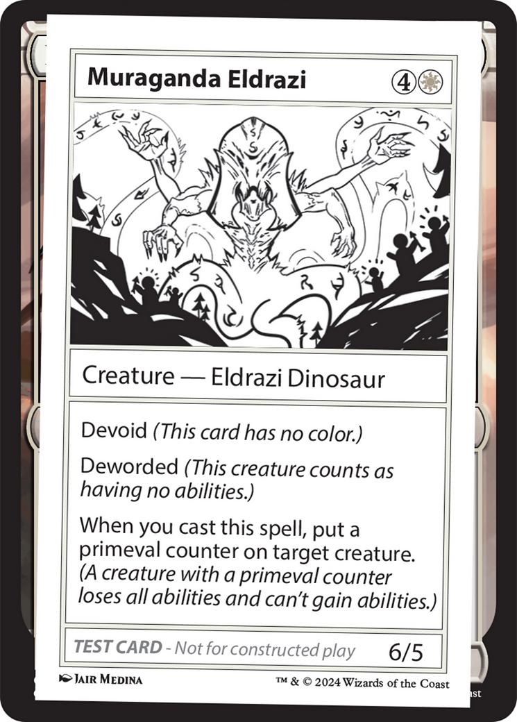 Muraganda Eldrazi [Mystery Booster 2 Playtest Cards] | Tabernacle Games