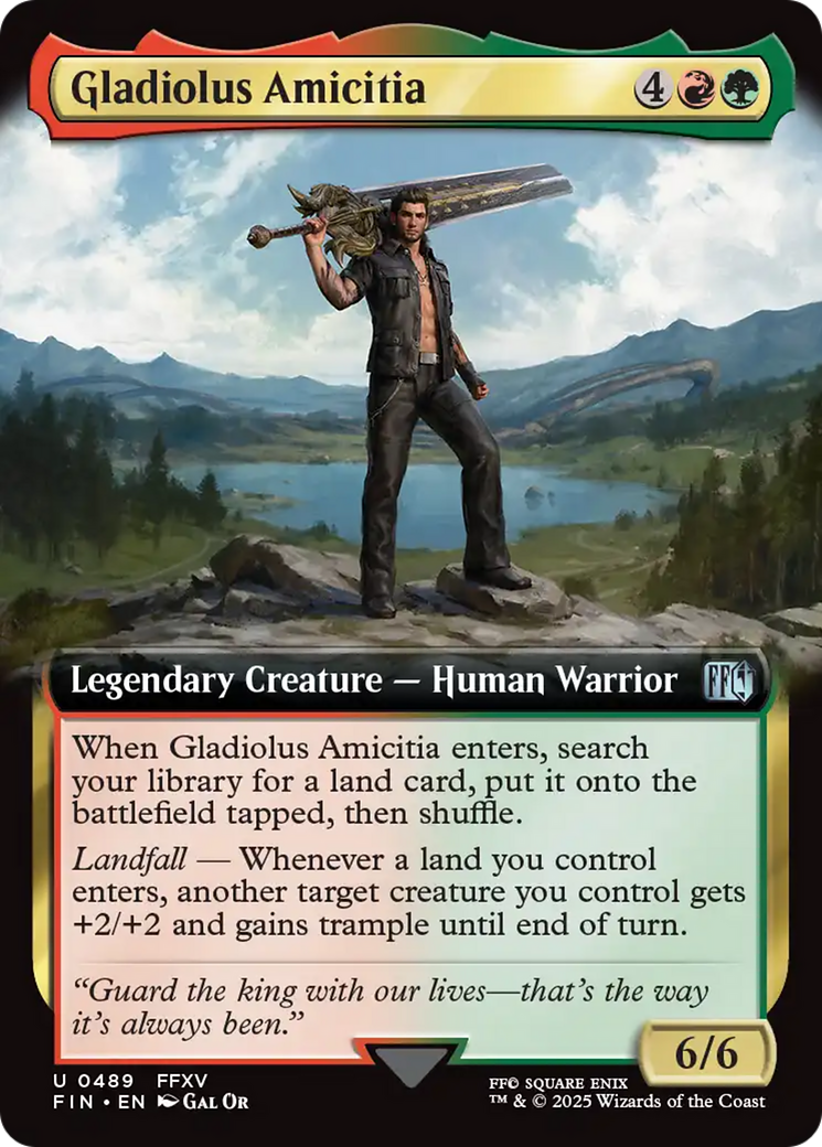 Gladiolus Amicitia (Extended Art) [FINAL FANTASY] | Tabernacle Games