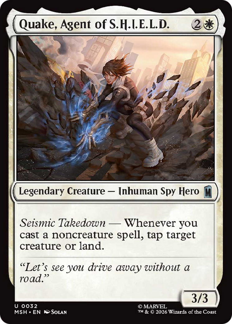 Quake, Agent of S.H.I.E.L.D. [Marvel Super Heroes] | Tabernacle Games