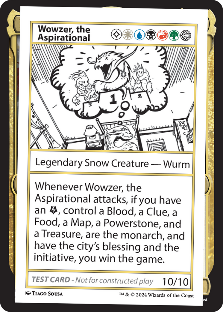 Wowzer, the Aspirational [Mystery Booster 2 Playtest Cards] | Tabernacle Games