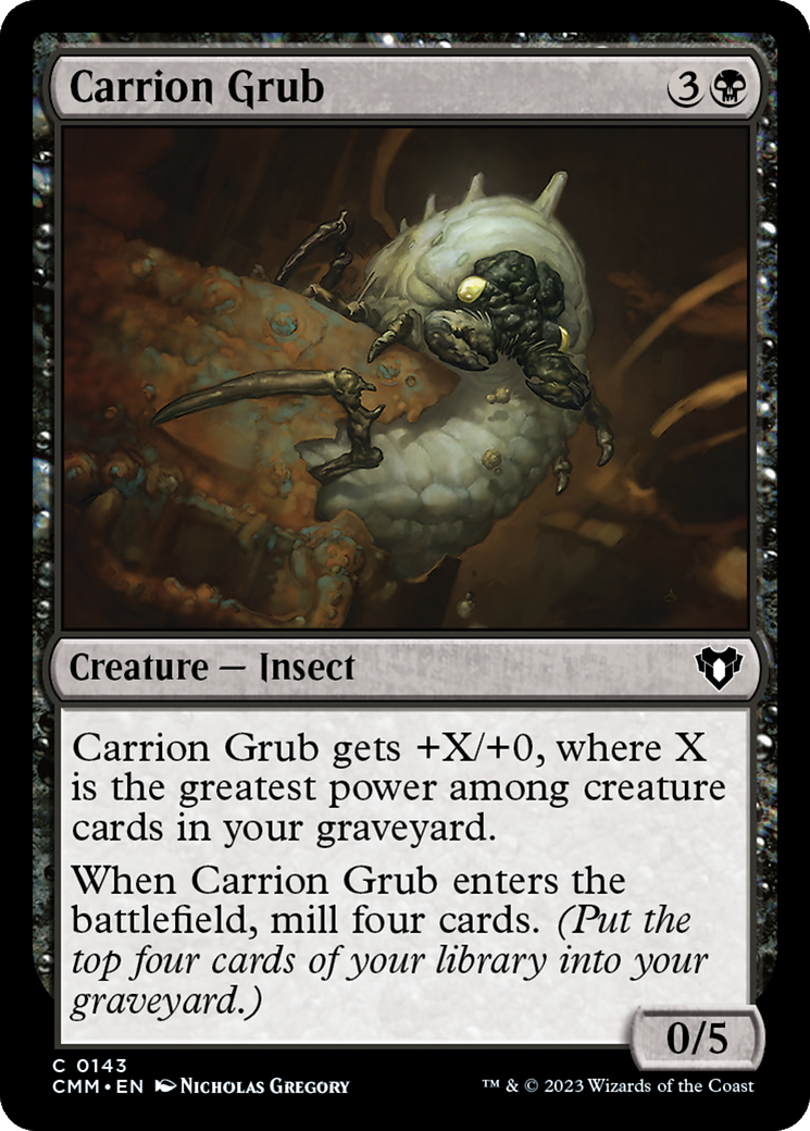 Carrion Grub [Commander Masters] | Tabernacle Games