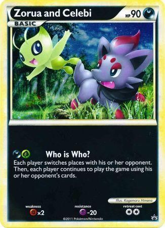 Zorua and Celebi (Jumbo Card) [Miscellaneous Cards] | Tabernacle Games