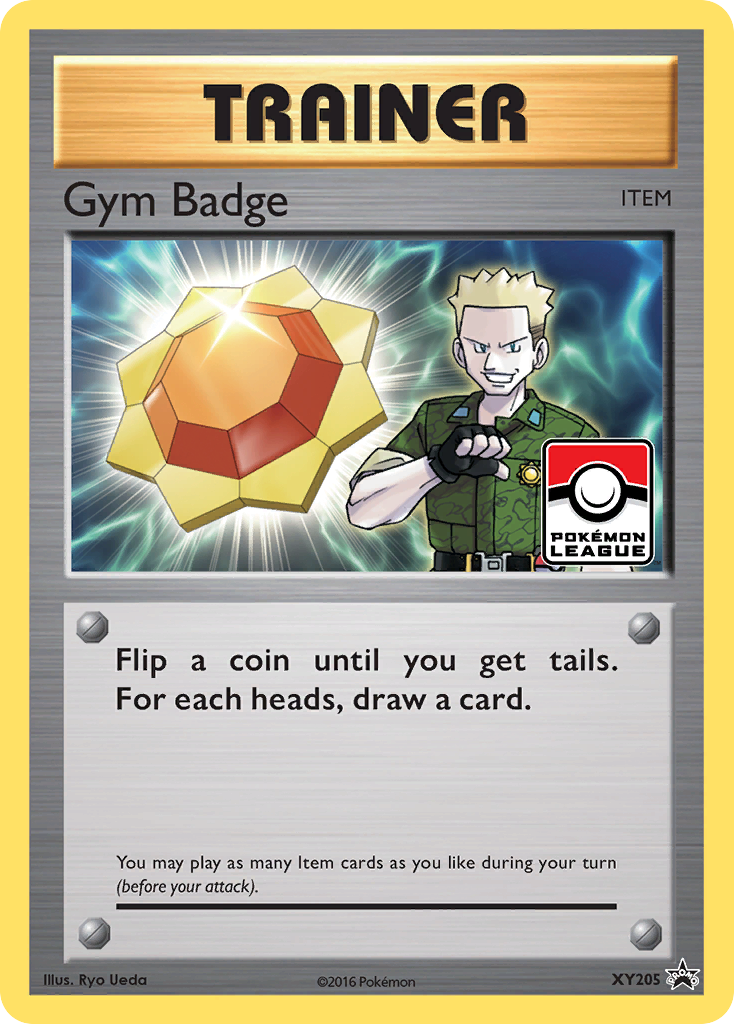 Gym Badge (XY205) (Lt. Surge) [XY: Black Star Promos] | Tabernacle Games