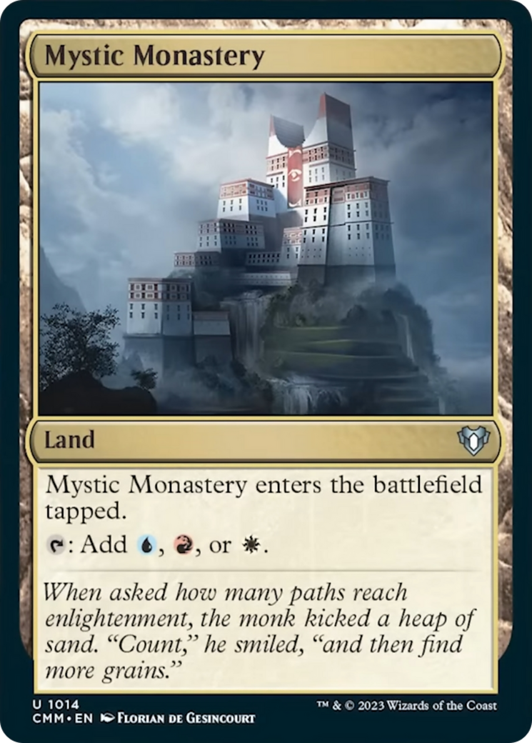 Mystic Monastery [Commander Masters] | Tabernacle Games