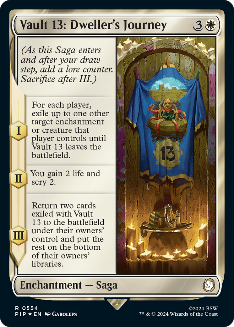 Vault 13: Dweller's Journey (Surge Foil) [Fallout] | Tabernacle Games
