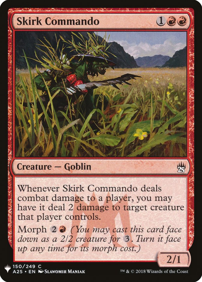 Skirk Commando [Mystery Booster] | Tabernacle Games