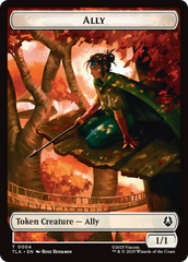 Ally (0004) // Spirit Double-Sided Token [Avatar: The Last Airbender Tokens] | Tabernacle Games