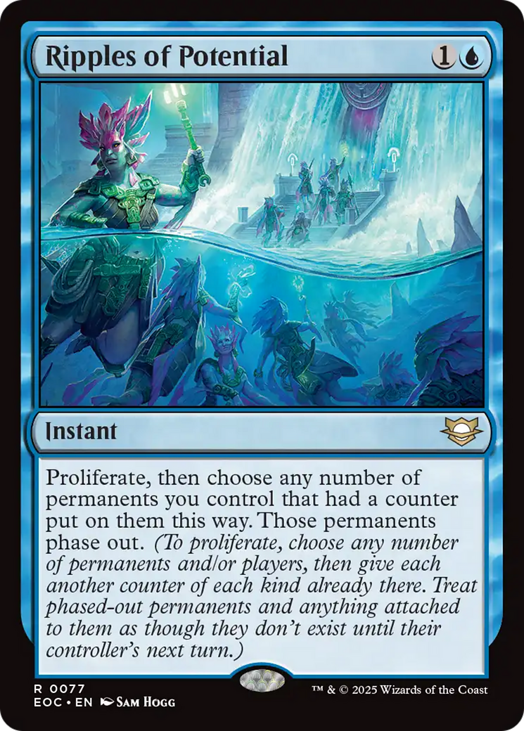 Ripples of Potential [Edge of Eternities Commander] | Tabernacle Games