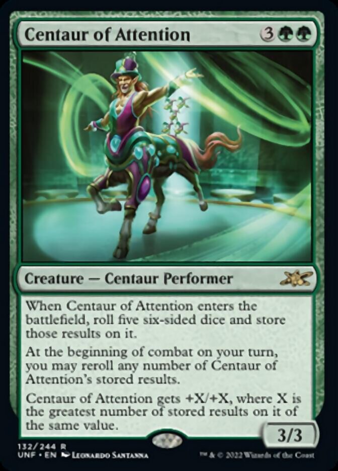 Centaur of Attention [Unfinity] | Tabernacle Games
