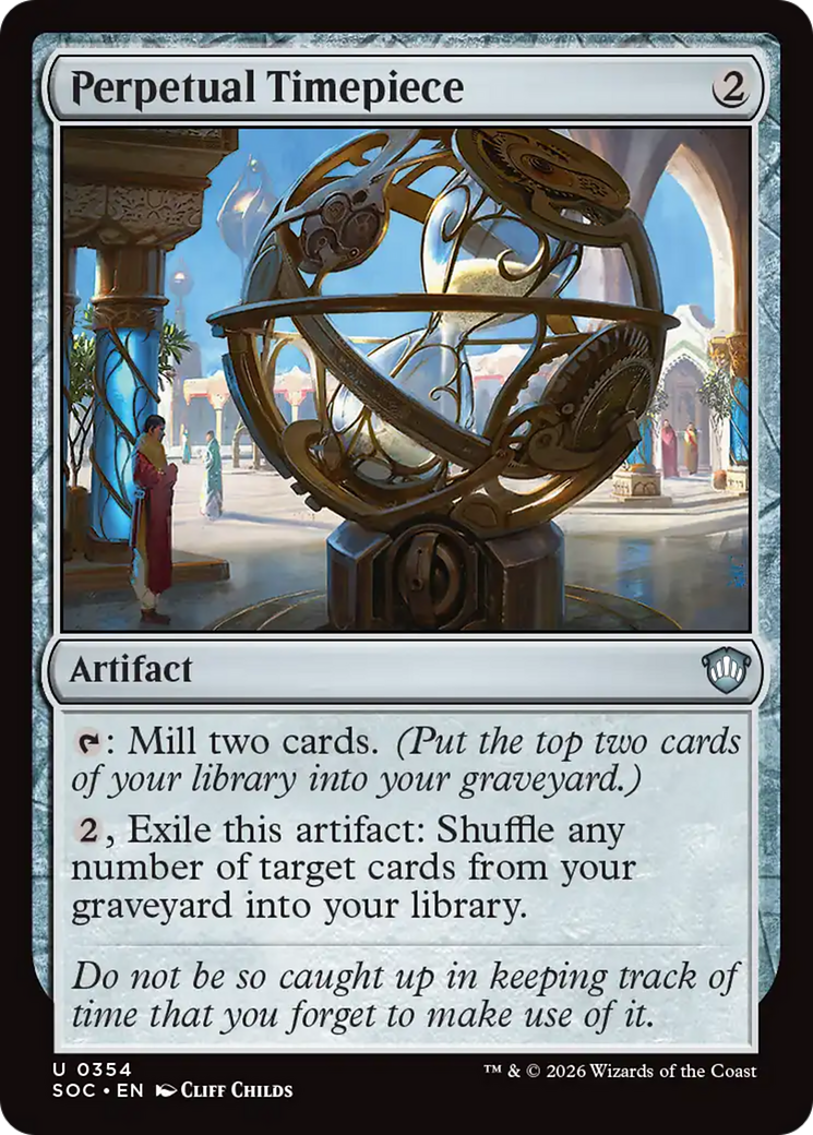 Perpetual Timepiece [Secrets of Strixhaven Commander] | Tabernacle Games