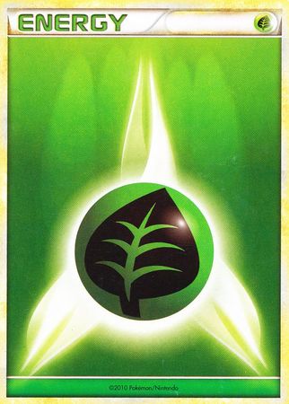 Grass Energy (2010 Unnumbered HGSS Style) [League & Championship Cards] | Tabernacle Games
